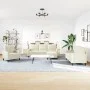 4-piece cream velvet sofa set with cushions by , Sofas - Ref: Foro24-3278369, Price: 745,87 €, Discount: %