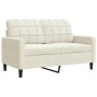 4-piece cream velvet sofa set with cushions by , Sofas - Ref: Foro24-3278369, Price: 759,87 €, Discount: %