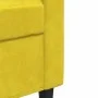 3-piece velvet yellow sofa set with cushions by , Sofas - Ref: Foro24-3278407, Price: 555,57 €, Discount: %