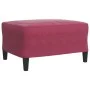 Set of sofas with 4 pieces of red velvet cushions by , Sofas - Ref: Foro24-3278445, Price: 704,69 €, Discount: %