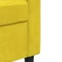 Set of sofas with 4 pieces of yellow velvet cushions by , Sofas - Ref: Foro24-3278447, Price: 707,25 €, Discount: %