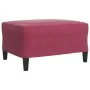 3-piece velvet burgundy sofa set with cushions by , Sofas - Ref: Foro24-3278485, Price: 552,70 €, Discount: %