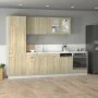 Set muebles de cocina 8 pzas madera de ingeniería roble Sonoma de , Armarios de cocina - Ref: Foro24-3307655, Precio: 513,31 ...