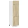 Set muebles de cocina 8 pzas madera de ingeniería roble Sonoma de , Armarios de cocina - Ref: Foro24-3307655, Precio: 513,31 ...
