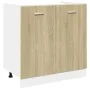 Set muebles de cocina 8 pzas madera de ingeniería roble Sonoma de , Armarios de cocina - Ref: Foro24-3307655, Precio: 513,31 ...
