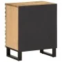 Solid rough mango wood bedside table 50x34x62 cm by , Nightstands - Ref: Foro24-377481, Price: 90,58 €, Discount: %