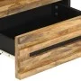 Solid rough mango wood bedside table 50x34x62 cm by , Nightstands - Ref: Foro24-377481, Price: 90,58 €, Discount: %