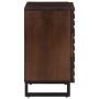 Mesita de noche madera maciza mango marrón 50x34x62 cm de , Mesitas de noche - Ref: Foro24-377483, Precio: 73,74 €, Descuento: %