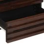 Mesita de noche madera maciza mango marrón 50x34x62 cm de , Mesitas de noche - Ref: Foro24-377483, Precio: 73,07 €, Descuento: %