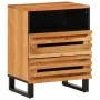 Massivholz-Nachttisch aus Mangoholz, braun, 50x34x62 cm. von , Nachttische - Ref: Foro24-377488, Preis: 73,92 €, Rabatt: %