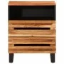 Massivholz-Nachttisch aus Mangoholz, braun, 50x34x62 cm. von , Nachttische - Ref: Foro24-377488, Preis: 73,92 €, Rabatt: %