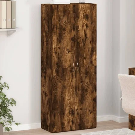 Smoked oak wood filing cabinet 60x32x153 cm by , Filing cabinets - Ref: Foro24-3276648, Price: 115,11 €, Discount: %