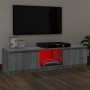 TV-Schrank mit LED-Leuchten Sonomagrau 140x40x35,5 cm von vidaXL, TV-Möbel - Ref: Foro24-822682, Preis: 100,44 €, Rabatt: %
