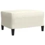 Juego de sofás con cojines 3 piezas terciopelo crema de , Sofás - Ref: Foro24-3278509, Precio: 638,14 €, Descuento: %
