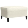 Sofagarnitur mit 3-teiligen cremefarbenen Samtkissen. von , Sofas - Ref: Foro24-3278509, Preis: 647,11 €, Rabatt: %