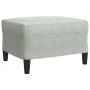 Set of sofas with 4 light gray velvet cushions by , Sofas - Ref: Foro24-3278381, Price: 660,96 €, Discount: %