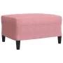 4-piece pink velvet sofa set with cushions by , Sofas - Ref: Foro24-3278464, Price: 817,66 €, Discount: %