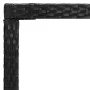 Synthetic rattan and black glass garden high table 130x60x110cm by vidaXL, Garden tables - Ref: Foro24-313461, Price: 151,56 ...
