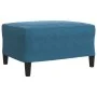 Set of sofas with 4 pieces of blue velvet cushions by , Sofas - Ref: Foro24-3278470, Price: 826,70 €, Discount: %