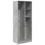 Engineered wood wardrobe in concrete gray, 80x50x200 cm. by , Wardrobes - Ref: Foro24-3307759, Price: 151,79 €, Discount: %