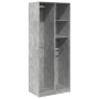 Ingenieurholzschrank in Betongrau 80x50x200 cm von , Kleiderschränke - Ref: Foro24-3307759, Preis: 154,25 €, Rabatt: %
