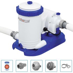 Bestway Bomba de filtro de piscina Flowclear Skimatic 9463 L/h