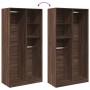 Plywood wardrobe in brown oak color, 100x50x200 cm. by , Wardrobes - Ref: Foro24-3307771, Price: 166,87 €, Discount: %