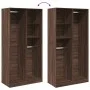 Schrank aus Sperrholz in Eichenbraun, 100x50x200 cm. von , Kleiderschränke - Ref: Foro24-3307771, Preis: 164,60 €, Rabatt: %