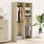 Schrank aus Sperrholz in Eiche Sonoma Farbe, 100x50x200 cm. von , Kleiderschränke - Ref: Foro24-3307767, Preis: 178,63 €, Rab...