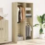 Schrank aus Sperrholz in Eiche Sonoma Farbe, 100x50x200 cm. von , Kleiderschränke - Ref: Foro24-3307767, Preis: 177,08 €, Rab...