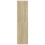 Schrank aus Sperrholz in Eiche Sonoma Farbe, 100x50x200 cm. von , Kleiderschränke - Ref: Foro24-3307767, Preis: 178,63 €, Rab...