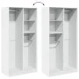 White plywood wardrobe 100x50x200 cm by , Wardrobes - Ref: Foro24-3307765, Price: 172,38 €, Discount: %