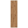 Armario de madera de ingeniería roble artesanal 100x50x200 cm