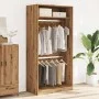 Handcrafted engineered oak wood wardrobe 100x50x200 cm by , Wardrobes - Ref: Foro24-3307809, Price: 164,90 €, Discount: %