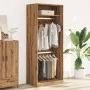 Handgefertigter Eichenholz-Schrank aus Ingenieurholz, 80x50x200 cm. von , Kleiderschränke - Ref: Foro24-3307800, Preis: 140,7...
