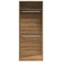Handgefertigter Eichenholz-Schrank aus Ingenieurholz, 80x50x200 cm. von , Kleiderschränke - Ref: Foro24-3307800, Preis: 140,7...