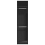 Armario de madera contrachapada negro 50x50x200 cm de , Armarios roperos - Ref: Foro24-3307784, Precio: 156,74 €, Descuento: %