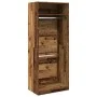 Armario de madera de ingeniería madera envejecida 80x50x200 cm de , Armarios roperos - Ref: Foro24-3307799, Precio: 148,09 €,...