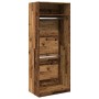 Armario de madera de ingeniería madera envejecida 80x50x200 cm de , Armarios roperos - Ref: Foro24-3307799, Precio: 150,66 €,...