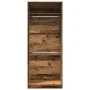 Armario de madera de ingeniería madera envejecida 80x50x200 cm de , Armarios roperos - Ref: Foro24-3307799, Precio: 148,09 €,...