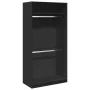 Black plywood wardrobe 100x50x200 cm by , Wardrobes - Ref: Foro24-3307802, Price: 196,99 €, Discount: %