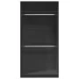 Armario de madera contrachapada negro 100x50x200 cm de , Armarios roperos - Ref: Foro24-3307802, Precio: 193,30 €, Descuento: %