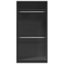 Schwarzer Sperrholzschrank 100x50x200 cm von , Kleiderschränke - Ref: Foro24-3307802, Preis: 195,15 €, Rabatt: %
