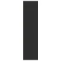Armario de madera contrachapada negro 100x50x200 cm de , Armarios roperos - Ref: Foro24-3307802, Precio: 193,30 €, Descuento: %