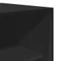 Armario de madera contrachapada negro 100x50x200 cm de , Armarios roperos - Ref: Foro24-3307802, Precio: 193,30 €, Descuento: %