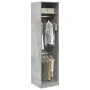 Plywood gray concrete wardrobe 50x50x200 cm by , Wardrobes - Ref: Foro24-3307786, Price: 120,01 €, Discount: %