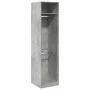 Grauer Betonschicht-Sperrholzschrank 50x50x200 cm von , Kleiderschränke - Ref: Foro24-3307786, Preis: 120,01 €, Rabatt: %