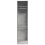 Grauer Betonschicht-Sperrholzschrank 50x50x200 cm von , Kleiderschränke - Ref: Foro24-3307786, Preis: 122,10 €, Rabatt: %