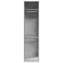 Grauer Betonschicht-Sperrholzschrank 50x50x200 cm von , Kleiderschränke - Ref: Foro24-3307786, Preis: 120,01 €, Rabatt: %