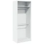 Weißer Schrank aus Holzwerkstoff 80x50x200 cm von , Kleiderschränke - Ref: Foro24-3307792, Preis: 165,48 €, Rabatt: %